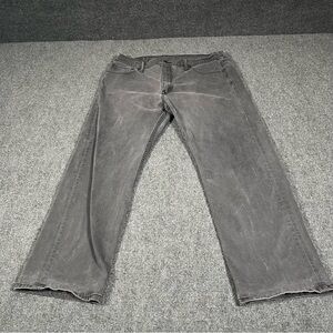 Vintage Levis 569 Jeans Men’s 36x30 Gray Y2K Denim Loose Fit Baggy Skater